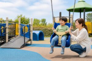 自閉症スペクトラムの子どもに最適な遊具の目的は？