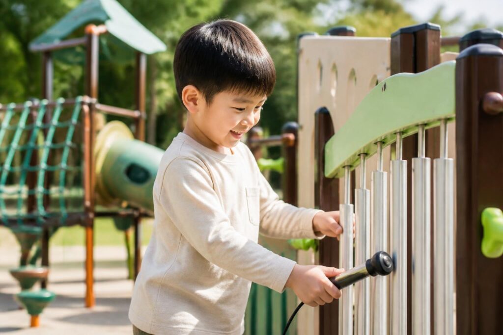 自閉症の子どもがひとり遊びしやすい遊具は？