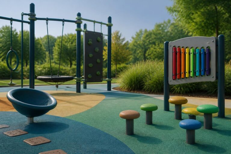 自閉症の子どもが遊べる音の出ない遊具はある？
